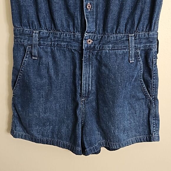 AG Adriano Goldschmeid “The Rhoda” Utility Romper XS Jean Short sleeve - Picture 4 of 16